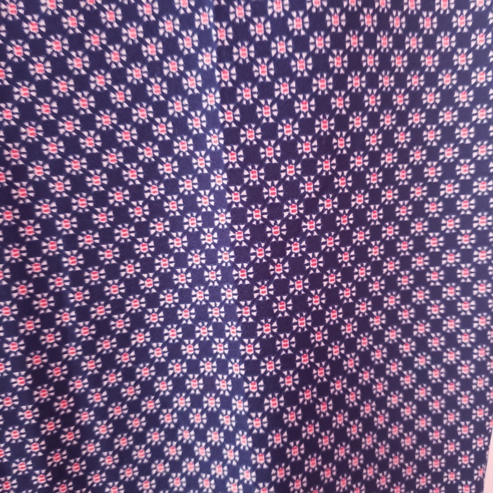 Blue patterned pants - Picture 2 of 4